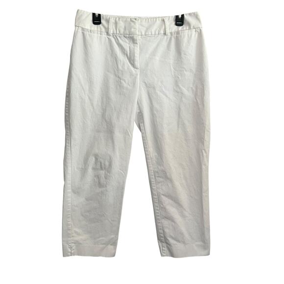 Ann Taylor Pants Womens 8 white Career Casual 34x25 - Picture 8 of 8
